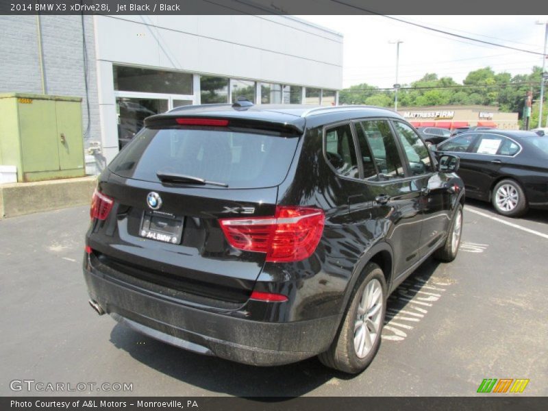 Jet Black / Black 2014 BMW X3 xDrive28i