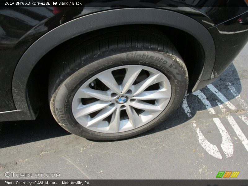 Jet Black / Black 2014 BMW X3 xDrive28i