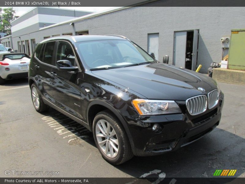Jet Black / Black 2014 BMW X3 xDrive28i
