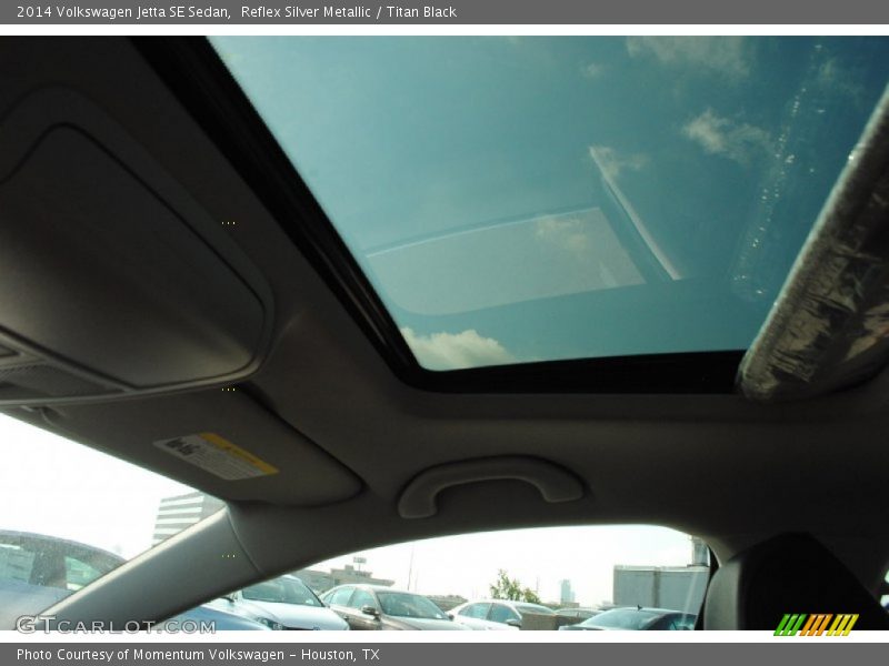Reflex Silver Metallic / Titan Black 2014 Volkswagen Jetta SE Sedan