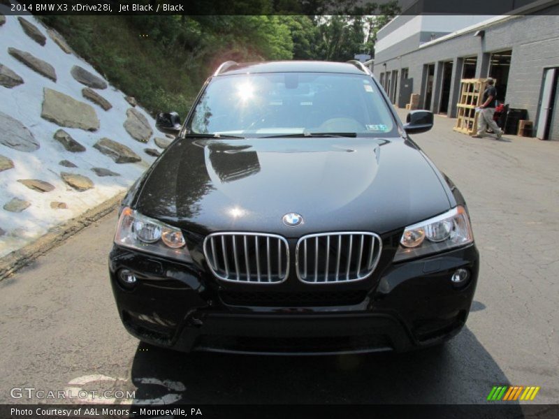 Jet Black / Black 2014 BMW X3 xDrive28i