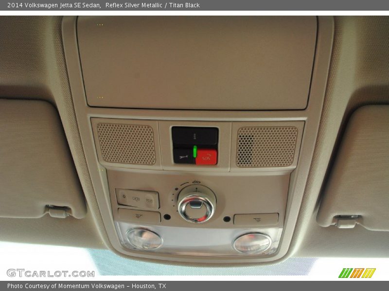 Reflex Silver Metallic / Titan Black 2014 Volkswagen Jetta SE Sedan