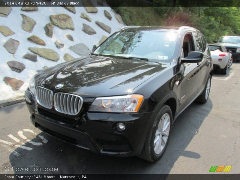 Jet Black / Black 2014 BMW X3 xDrive28i