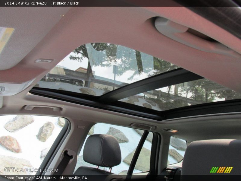 Jet Black / Black 2014 BMW X3 xDrive28i