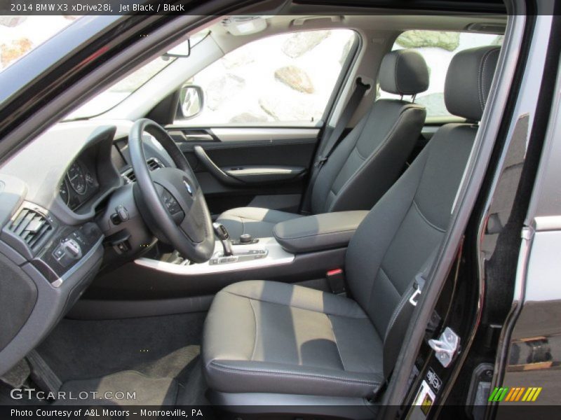 Jet Black / Black 2014 BMW X3 xDrive28i