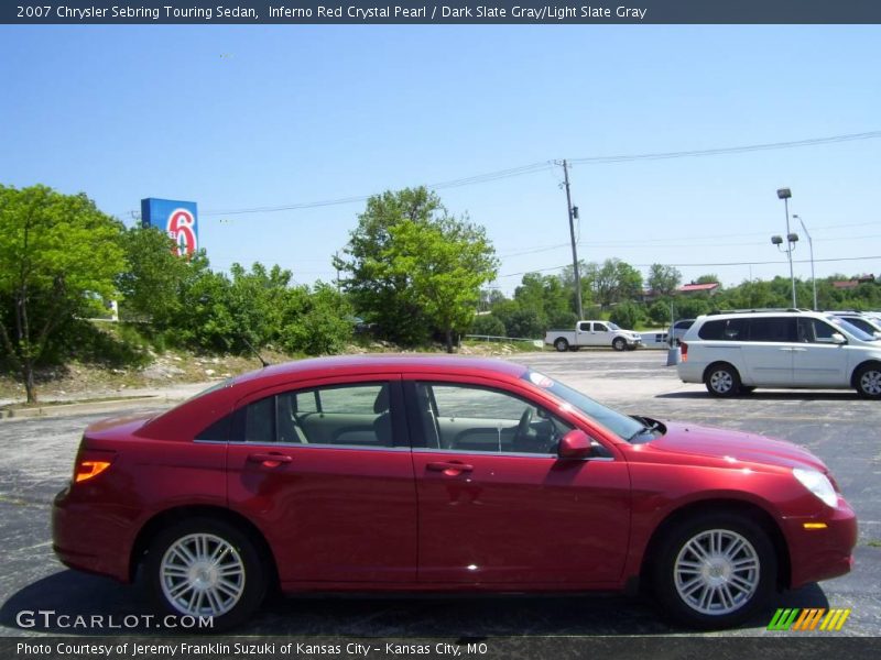 Inferno Red Crystal Pearl / Dark Slate Gray/Light Slate Gray 2007 Chrysler Sebring Touring Sedan