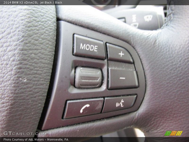 Jet Black / Black 2014 BMW X3 xDrive28i