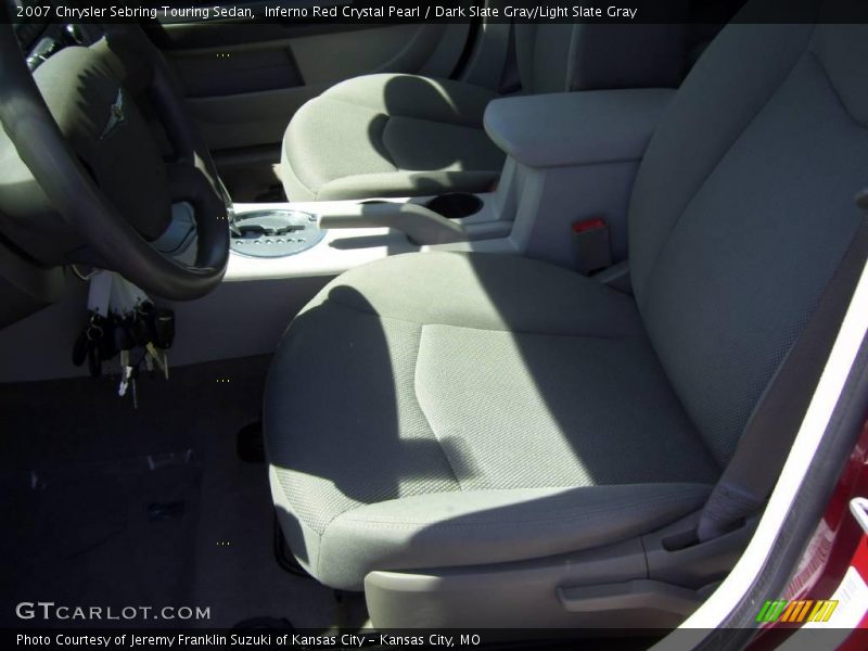 Inferno Red Crystal Pearl / Dark Slate Gray/Light Slate Gray 2007 Chrysler Sebring Touring Sedan