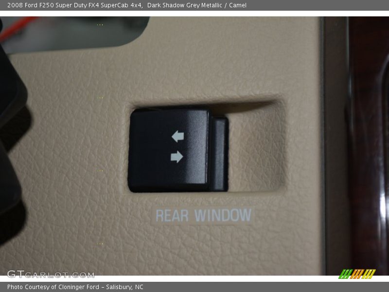 Dark Shadow Grey Metallic / Camel 2008 Ford F250 Super Duty FX4 SuperCab 4x4