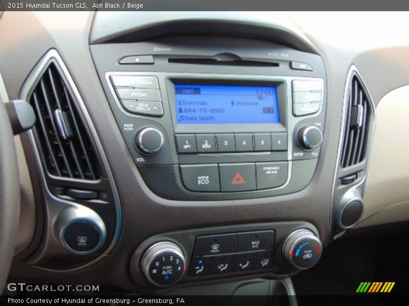 Controls of 2015 Tucson GLS