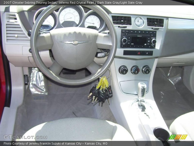 Inferno Red Crystal Pearl / Dark Slate Gray/Light Slate Gray 2007 Chrysler Sebring Touring Sedan