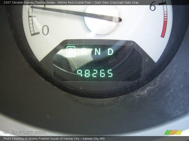 Inferno Red Crystal Pearl / Dark Slate Gray/Light Slate Gray 2007 Chrysler Sebring Touring Sedan