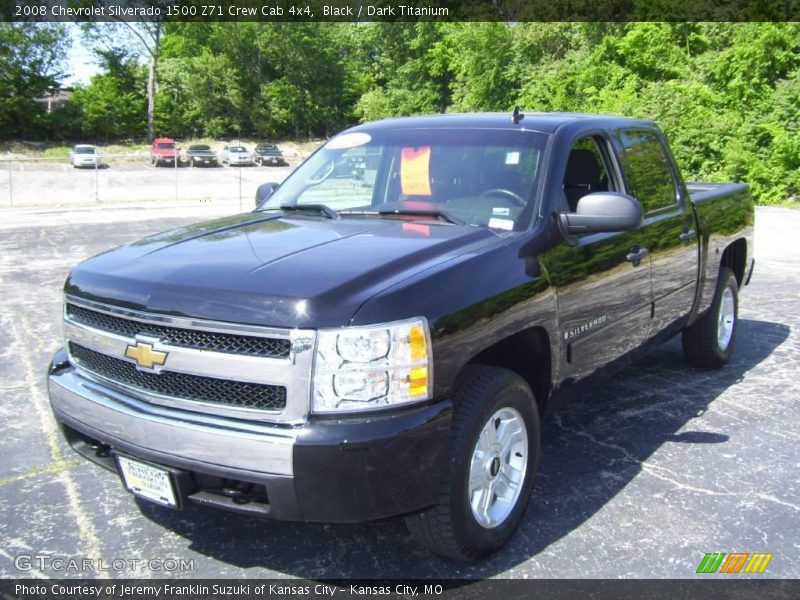 Black / Dark Titanium 2008 Chevrolet Silverado 1500 Z71 Crew Cab 4x4