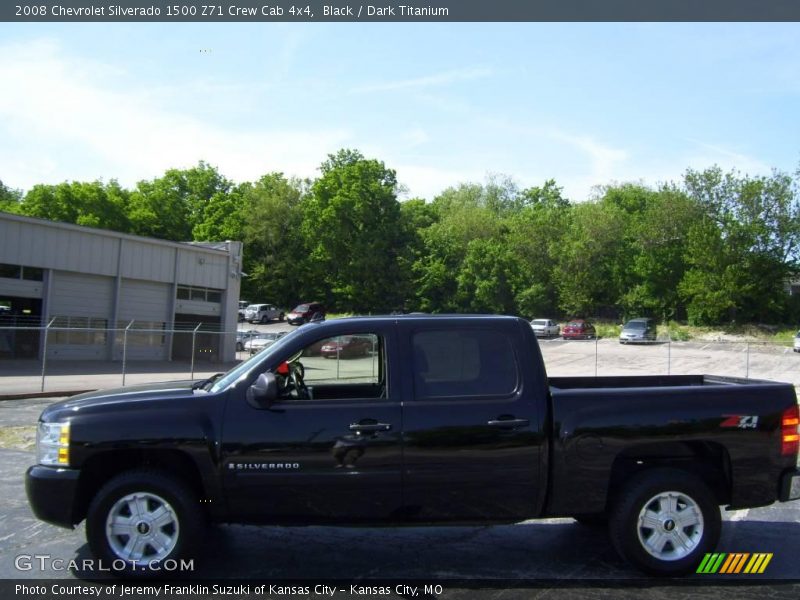 Black / Dark Titanium 2008 Chevrolet Silverado 1500 Z71 Crew Cab 4x4