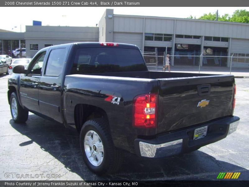 Black / Dark Titanium 2008 Chevrolet Silverado 1500 Z71 Crew Cab 4x4