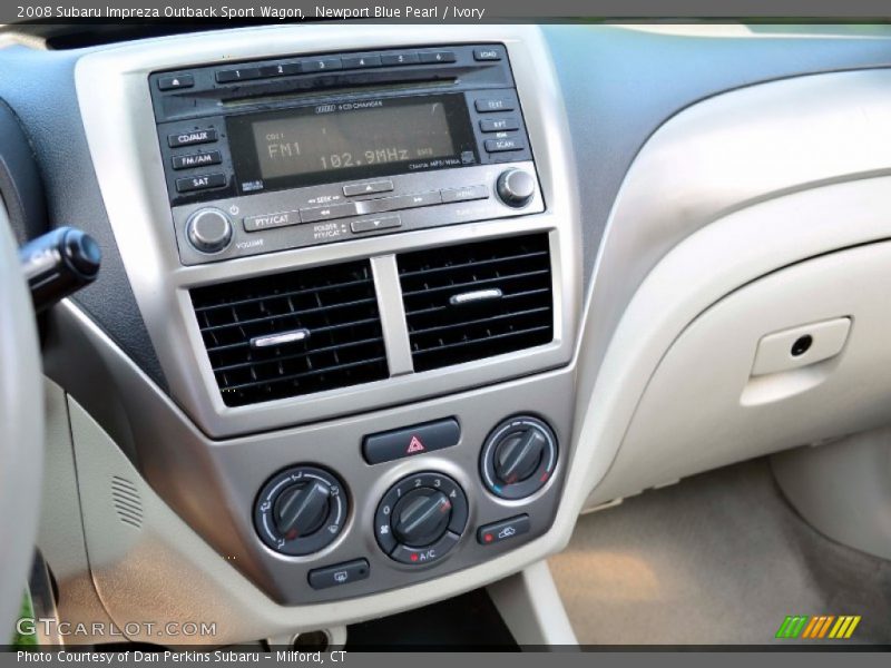 Newport Blue Pearl / Ivory 2008 Subaru Impreza Outback Sport Wagon