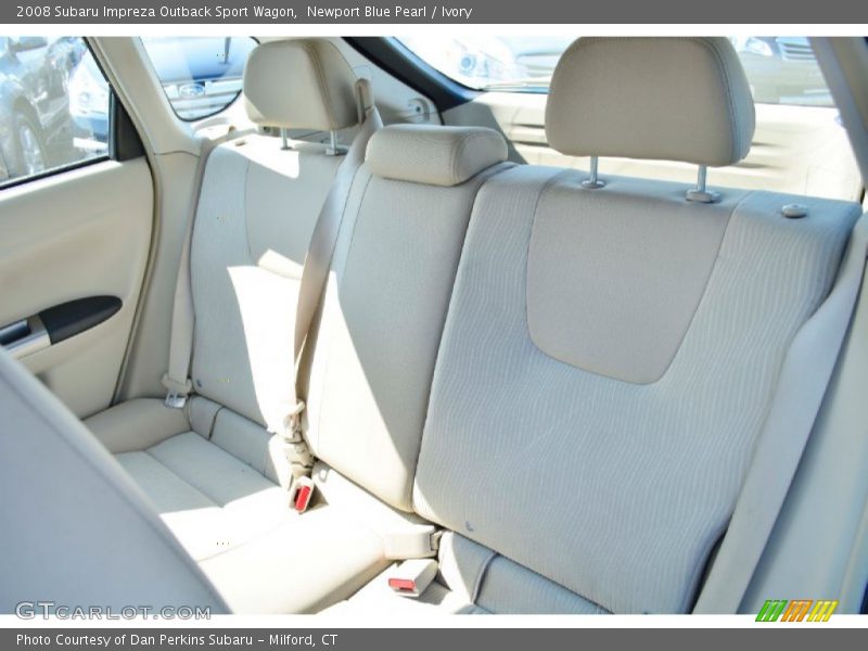 Newport Blue Pearl / Ivory 2008 Subaru Impreza Outback Sport Wagon
