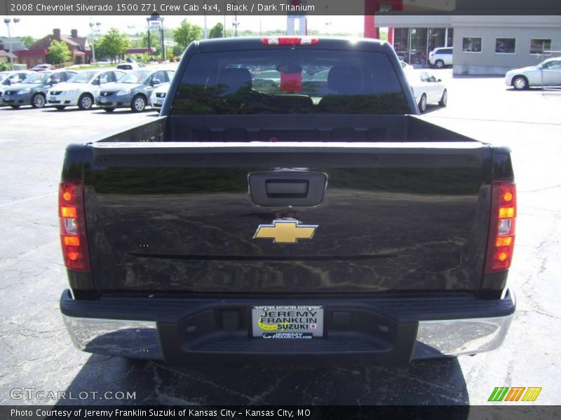 Black / Dark Titanium 2008 Chevrolet Silverado 1500 Z71 Crew Cab 4x4