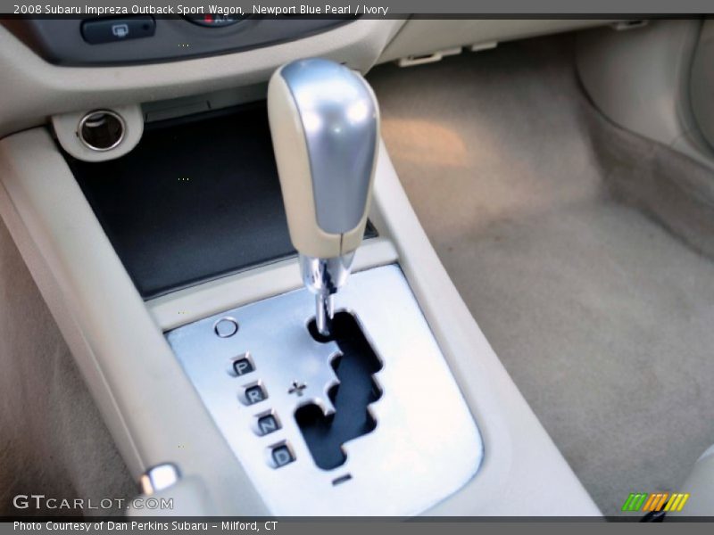 Newport Blue Pearl / Ivory 2008 Subaru Impreza Outback Sport Wagon