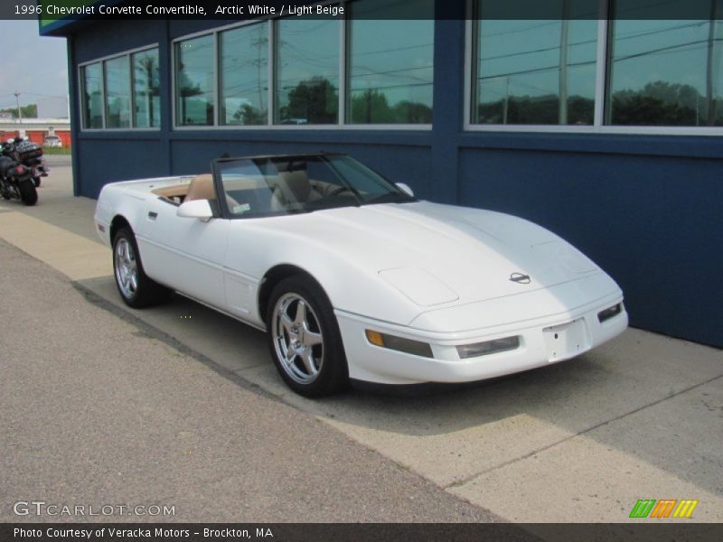 Front 3/4 View of 1996 Corvette Convertible