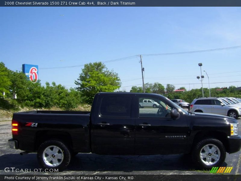 Black / Dark Titanium 2008 Chevrolet Silverado 1500 Z71 Crew Cab 4x4