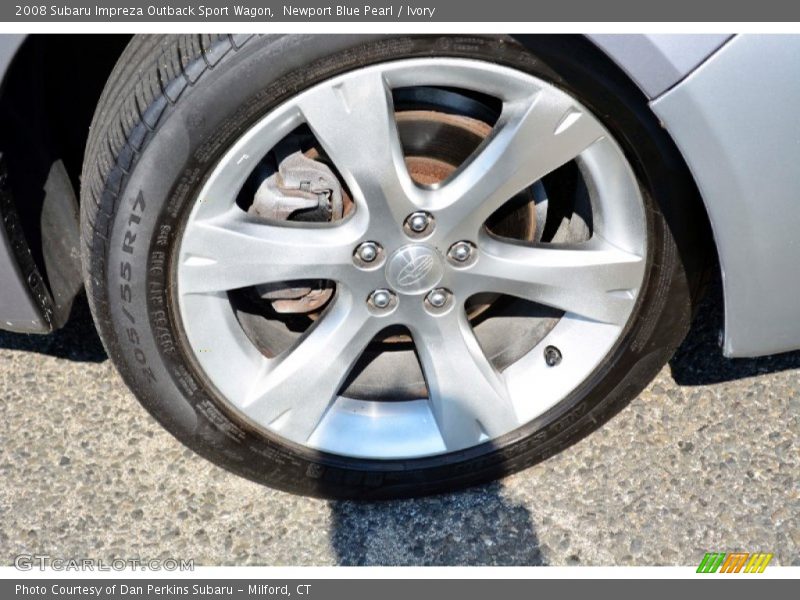 Newport Blue Pearl / Ivory 2008 Subaru Impreza Outback Sport Wagon