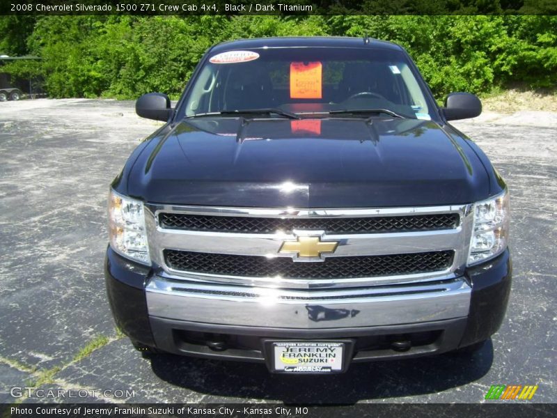 Black / Dark Titanium 2008 Chevrolet Silverado 1500 Z71 Crew Cab 4x4