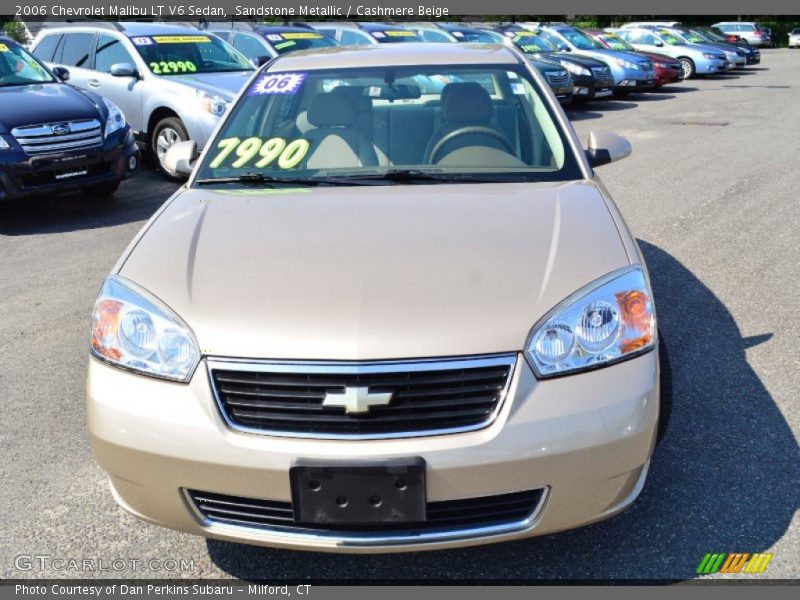 Sandstone Metallic / Cashmere Beige 2006 Chevrolet Malibu LT V6 Sedan