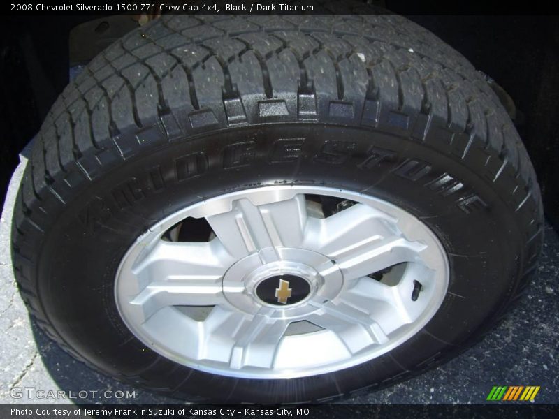 Black / Dark Titanium 2008 Chevrolet Silverado 1500 Z71 Crew Cab 4x4