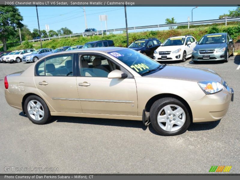 Sandstone Metallic / Cashmere Beige 2006 Chevrolet Malibu LT V6 Sedan