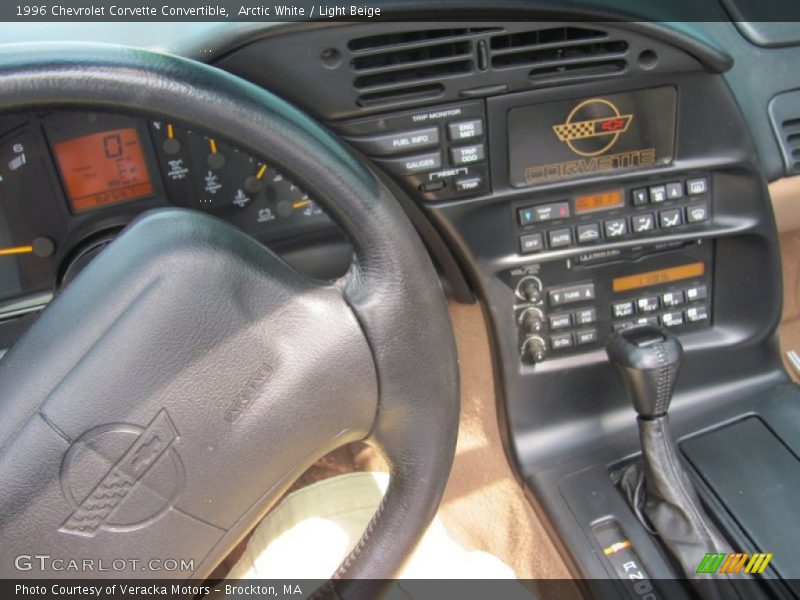 Controls of 1996 Corvette Convertible