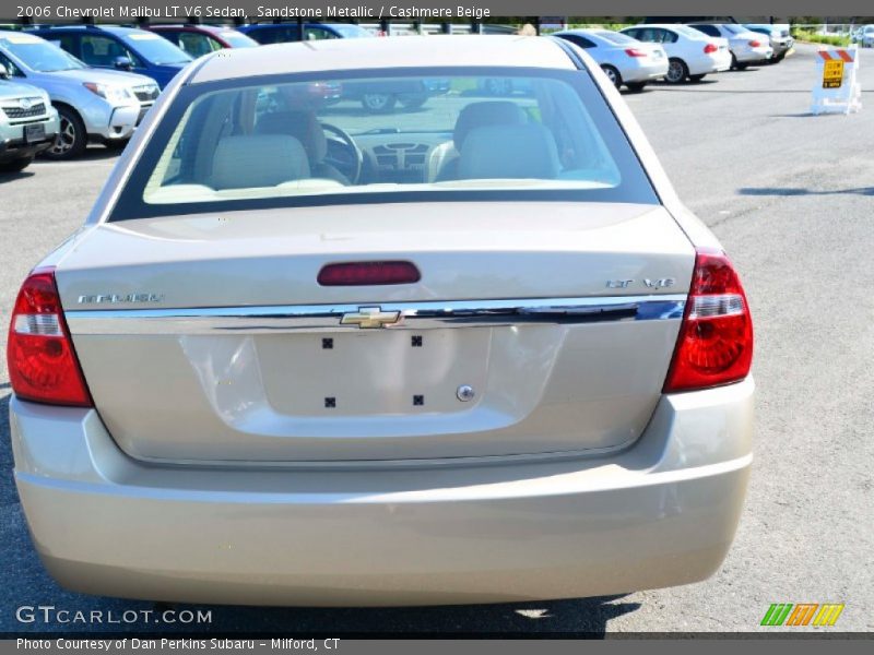 Sandstone Metallic / Cashmere Beige 2006 Chevrolet Malibu LT V6 Sedan