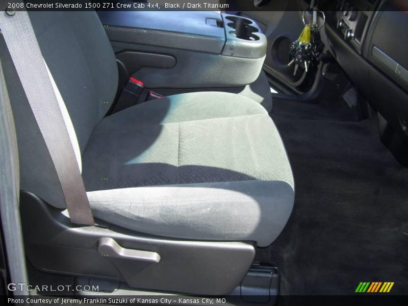 Black / Dark Titanium 2008 Chevrolet Silverado 1500 Z71 Crew Cab 4x4