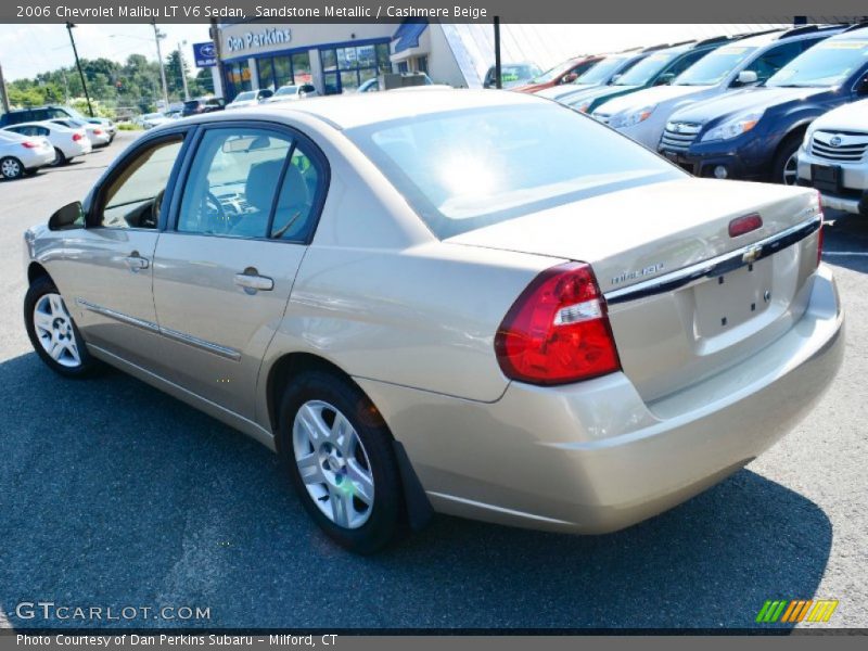 Sandstone Metallic / Cashmere Beige 2006 Chevrolet Malibu LT V6 Sedan