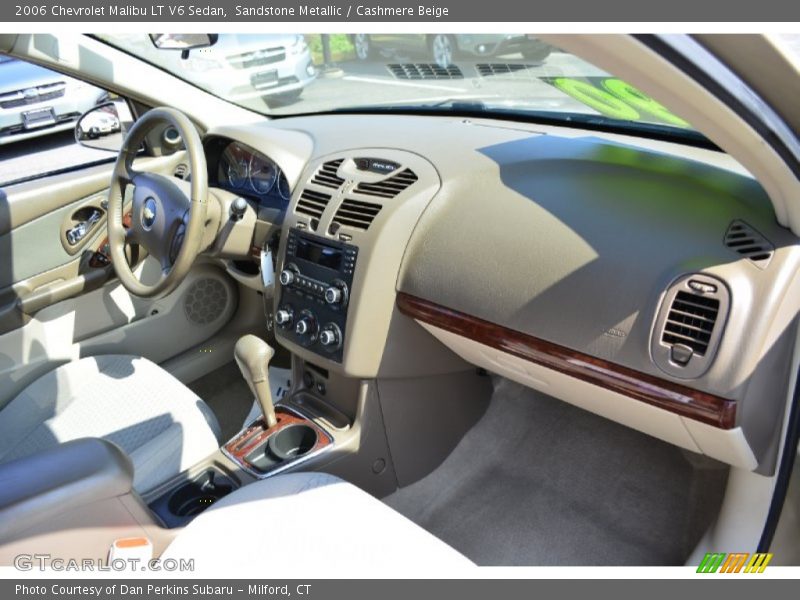Sandstone Metallic / Cashmere Beige 2006 Chevrolet Malibu LT V6 Sedan