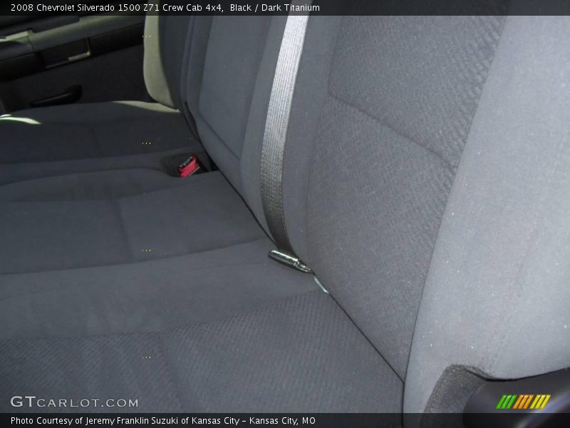 Black / Dark Titanium 2008 Chevrolet Silverado 1500 Z71 Crew Cab 4x4