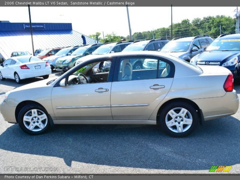 Sandstone Metallic / Cashmere Beige 2006 Chevrolet Malibu LT V6 Sedan