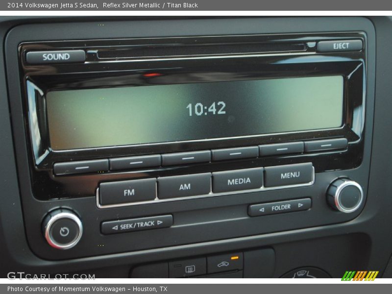 Reflex Silver Metallic / Titan Black 2014 Volkswagen Jetta S Sedan
