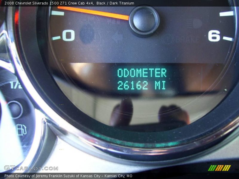 Black / Dark Titanium 2008 Chevrolet Silverado 1500 Z71 Crew Cab 4x4