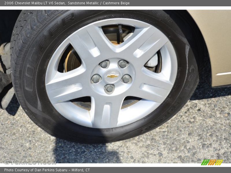 Sandstone Metallic / Cashmere Beige 2006 Chevrolet Malibu LT V6 Sedan