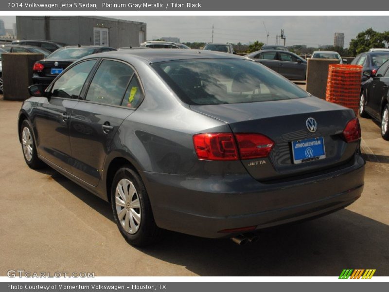 Platinum Gray Metallic / Titan Black 2014 Volkswagen Jetta S Sedan