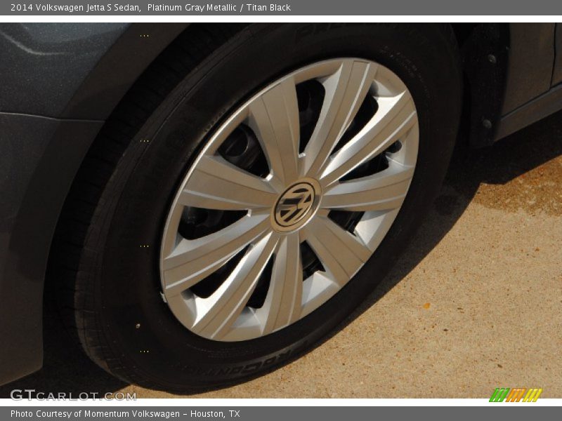 Platinum Gray Metallic / Titan Black 2014 Volkswagen Jetta S Sedan