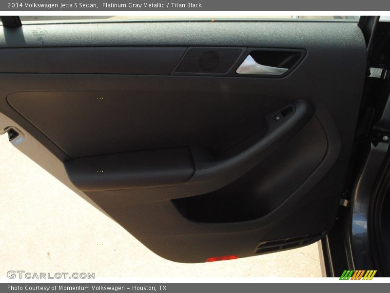 Platinum Gray Metallic / Titan Black 2014 Volkswagen Jetta S Sedan