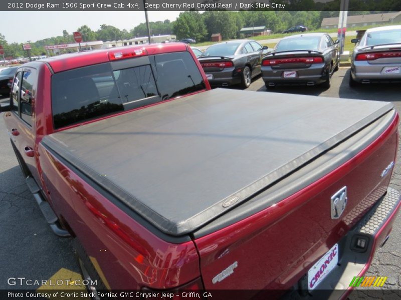 Deep Cherry Red Crystal Pearl / Dark Slate Gray 2012 Dodge Ram 1500 Sport Crew Cab 4x4