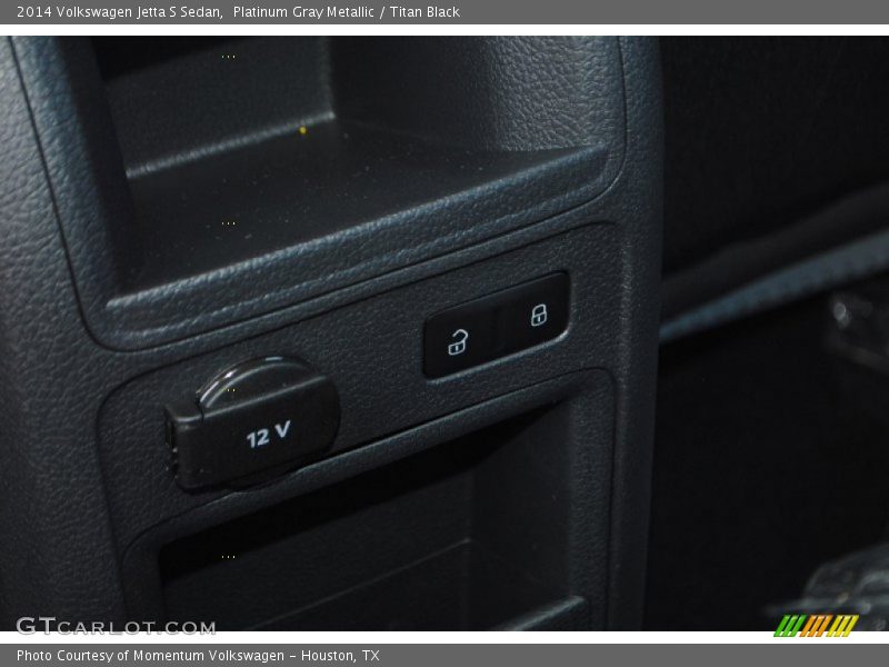 Platinum Gray Metallic / Titan Black 2014 Volkswagen Jetta S Sedan