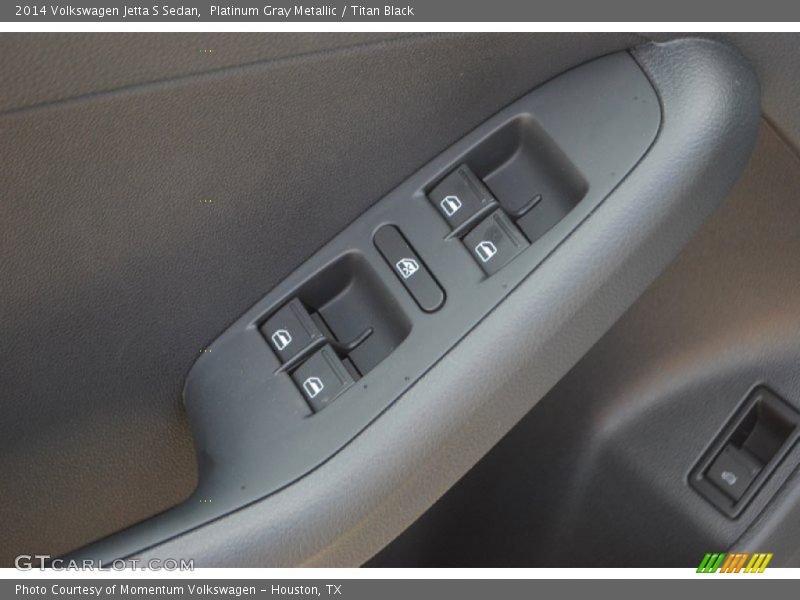 Platinum Gray Metallic / Titan Black 2014 Volkswagen Jetta S Sedan