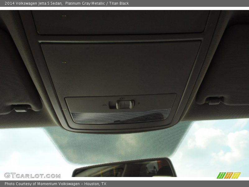 Platinum Gray Metallic / Titan Black 2014 Volkswagen Jetta S Sedan