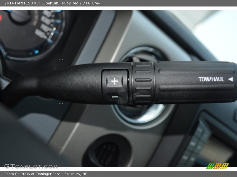 Ruby Red / Steel Grey 2014 Ford F150 XLT SuperCab
