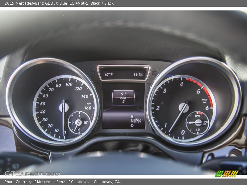  2015 GL 350 BlueTEC 4Matic 350 BlueTEC 4Matic Gauges