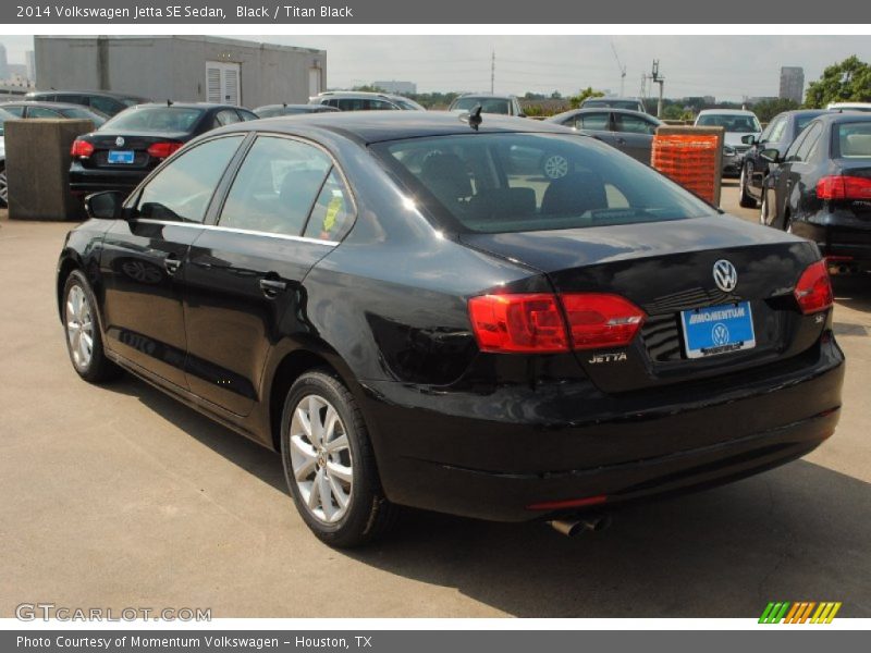 Black / Titan Black 2014 Volkswagen Jetta SE Sedan